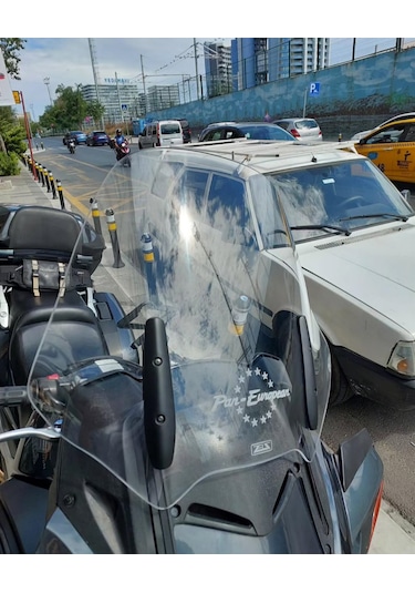 Honda Pan Europan St1300 Ön Cam Zeus 5mm Şeffaf