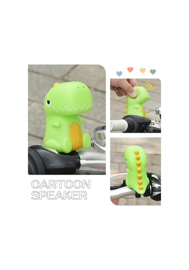 Didadodo Bisiklet Zili: Çocuklar İçin Sevimli Karikatür Kornası, Altın Renkli, Net Sesli Yürümeye Başlayan Çocuklar İçin Altın