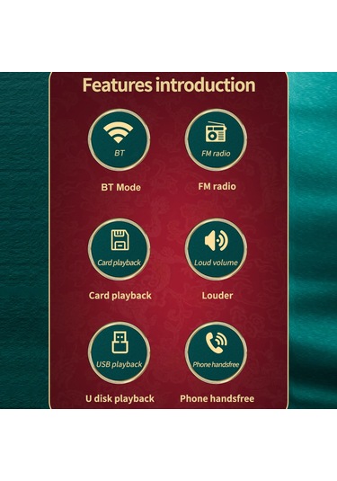 Reedark Jy-68 Siyah Bluetooth Hoparlör, 3w 2 Çift Ses, 1500mah Pil, Bt 5.0/usb/aux/fm/tf/disk Desteği, Stereo Surround Ses