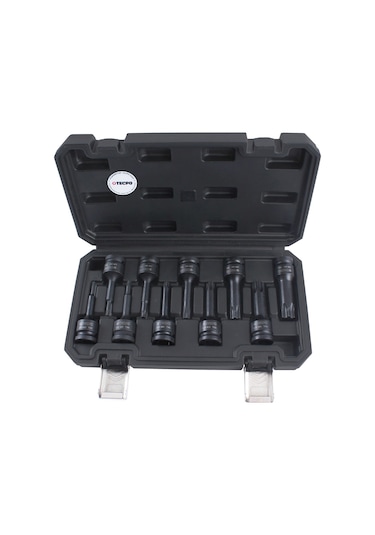 Lokma Set Havalı Uzun Torx 1/2 - 10 Parça T20-t80