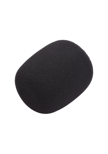 Maiyame Siyah Sünger Mikrofon Rüzgarlığı, 5 Veya 10 Adet Seçenekli, Taşınabilir Boyutlar