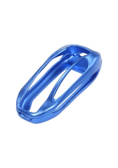 Neevoyu Tesla Model X Anahtar Kılıfı, Alüminyum Kapak, Sinyali Etkilemez, Buton Erişimi Kolay,  Paketiyle Mavi Renk