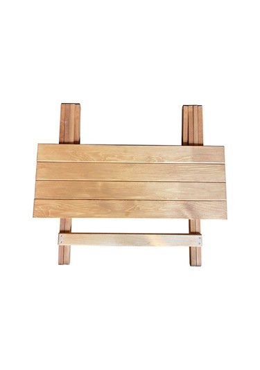 Apak Ahşap Dekoratif, Balkon, Bahçe, Piknik için Ahşap Katlanır M Bambu