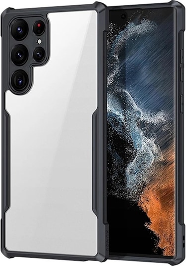 Samsung Uyumlu Galaxy S23 Ultra İçin Xundd Düşme Önleyici Telefon Arka Kapak, Akrilik + Tpu Cep Telefonu Kabuğu