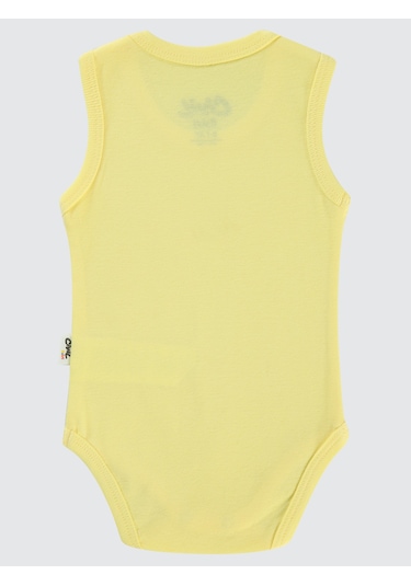 Civil Baby Bebek Çıtçıtlı Badi 0-1 Ay Sarı
