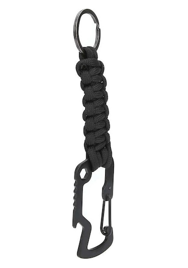 Çok Fonksiyonlu Anahtarlık Şişe Açacağı Paslanmaz Çelik Anti-ev Halkası