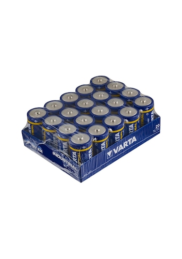Varta 4014 Endüstriyel Alkalin Orta Boy C Pil 20'li