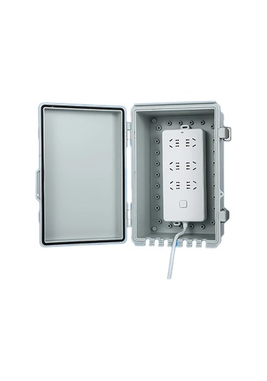 Willowhaven Şeffaf Abs Su Geçirmez Güneş Enerjisi Kutusu 22x17x11 Cm