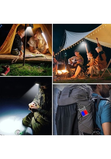 Pazly Şarj Edilebilir Led Kafa Lambası: Akıllı Sensör, 5 Modlu Aydınlatma, Kırmızı-mavi Uyarı Işığı, Su Geçirmez Siyah Siyah