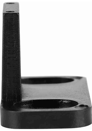 Geeroyoo Depo Kapısı Kayar Sistemleri İçin Yeni Nesil Sessiz Kayma, Her Kalınlığa Uyumlu Zıplama Engeli Plastik, Siyah