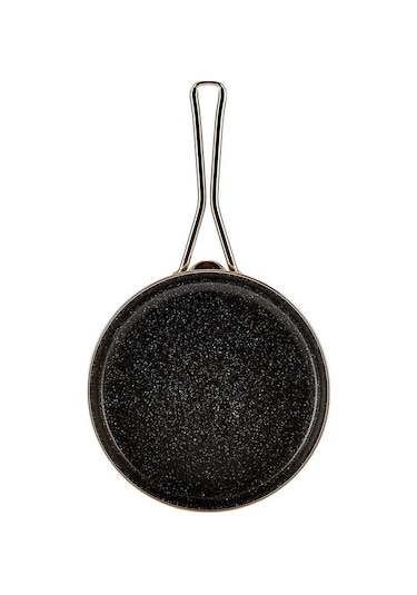 Karaca  Kristal Emaye Granit İndüksiyon Tabanlı 14 Parça Çeyiz Seti Antrasit