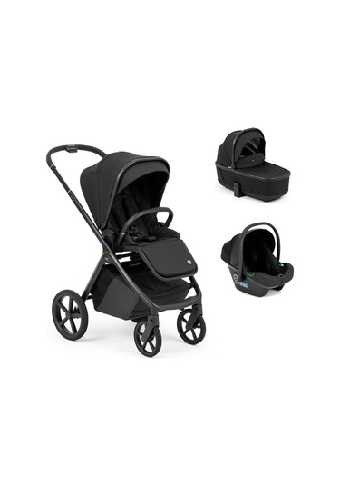 Bagi Heritage Portbebeli Travel Sistem Bebek Arabası Black Black