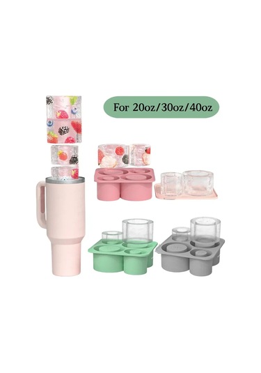 Tumbler Buz Kalıbı 20oz 30oz 40oz Stanley Aksesuarları 4 Adet