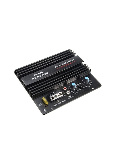 Mufunye 600w Araba Subwoofer Yüksek Güçlü Amplifikatör Kartı Tek Kanallı Ses Amplifikatörü Amp. 12.0v
