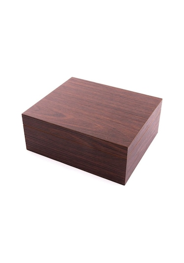 Hauser Kahve Ahşap Baskı Humidor 561273