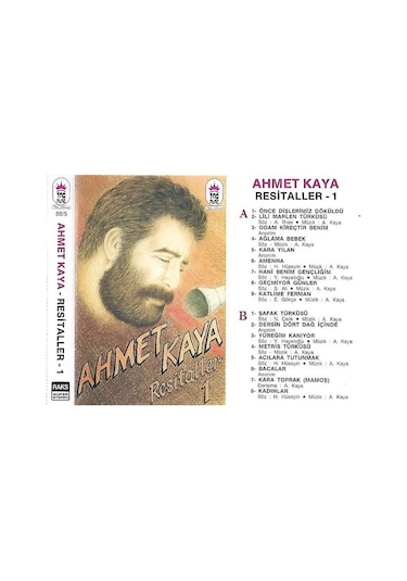 Ahmet Kaya Resitaller 1 Kaset