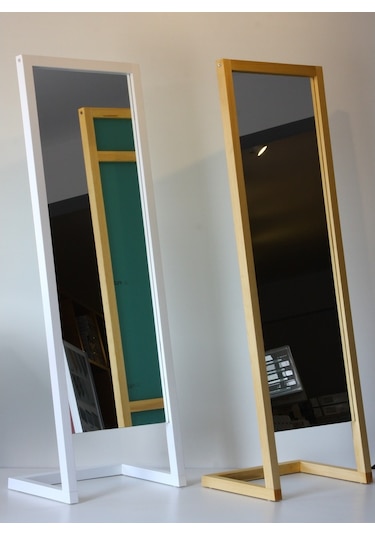 Diva Ahşap Masif Boy Aynası