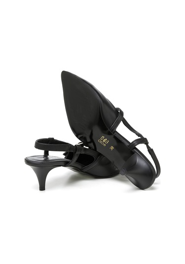 Sandalet Kadın Rc-4011 Deriden Siyah Siyah