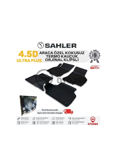 Sahler 4.5D Havuzlu Paspas Araca Özel Seçenekli Sahler Paspas 416566410