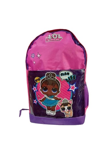 Lol Lisanslı Kaliteli Sırt Çantası İlkokul Pembe -4