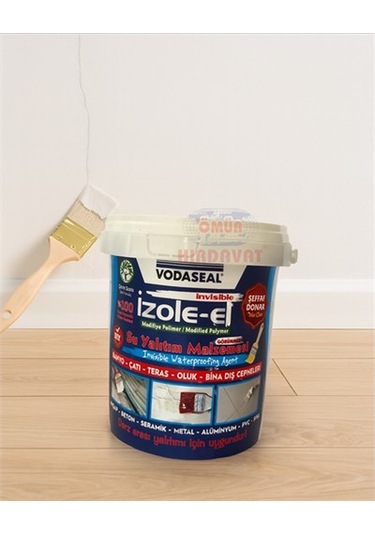 Izole Et 650 Gr Şeffaf Modifiye Polimer Su Yalıtım Malzemesi