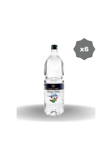 Kemal Kükrer Beyaz Sirke 1 Lt - 6 Adet