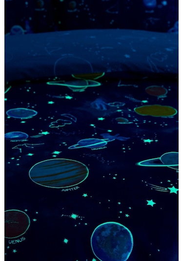 Soley | Galaxy | %100 Pamuklu Tek Kişilik Nevresim Takımı