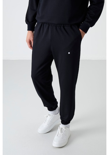 Tommy Life Lacivert Casual O Yaka Jogger Erkek Oversize Eşofman Takımı - 85120 Lacivert