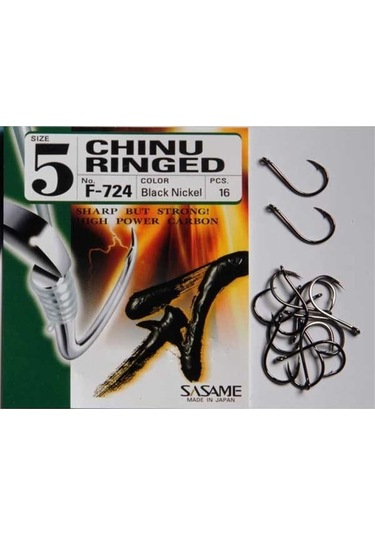 Sasame Chinu Ringed F-724 Serisi Olta Iğnesi (286963506)