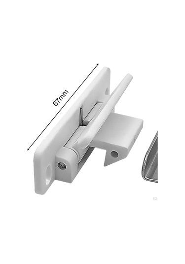 Beyaz Rv Dolap Mandalları, Dolap Kapı Mandalı, Mandal Çekmecesi, Mutfak İçin Tutucu Mandalı