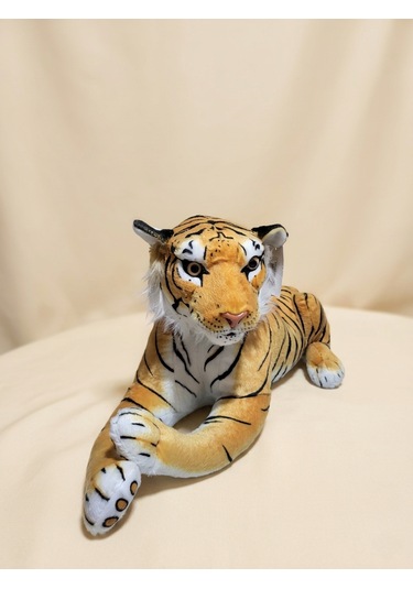 Peluş Kaplan 75 Cm Turuncu