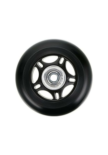 Novahub 2 Parça Bavul Tekerlekleri, Yedek Tekerlekler, 7024mm, Siyah, Kauçuk+metal, Bagaj Bavul İçin Tamir Rulmanları -