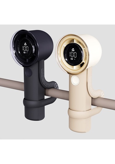 Vkemall Turbofan El Tipi Taşınabilir Turbo Fan 3 Hız Ayarlanabilir Bebek Arabası Fanı S