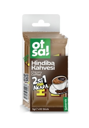 Otsa Hindiba Form Kahve Stıck Asetat 3,5g X 10 Stıck Çekirdek