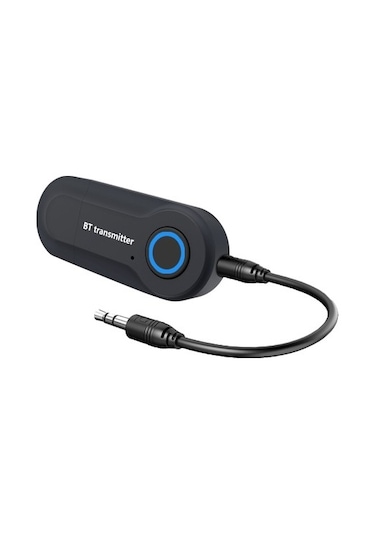 Castleofangels Bluetooth 5.0 Adaptörü Kablosuz Ses Bluetooth Verici Alıcı Pc/tv/araba İle Uyumlu 3.5mm Au