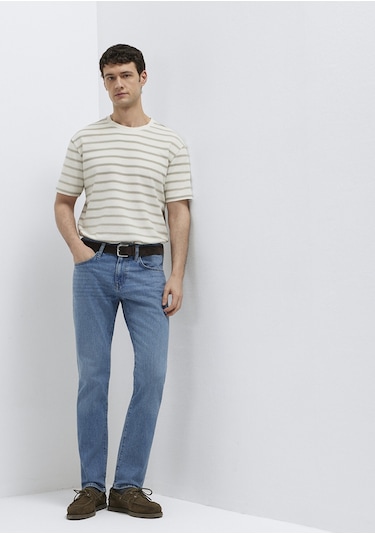 Mavi - Jake Premium Blue Puslu Açık Mavi Jean Pantolon 0042283030