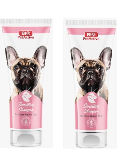 Bio Petactive Sensitive Shampoo Kısa Tüylü Köpek Şampuanı 250 Ml X 2 Adet