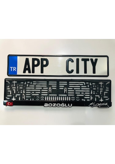 Appcity 3 Boyutlu Isimli Lazer Kesim Plakalik (3D Çıkıntılı) 325499128