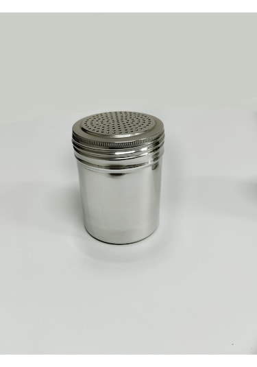 Tuzluk Serpici Paslanmaz Çelik 7x9 Cm Lüks Gümüş