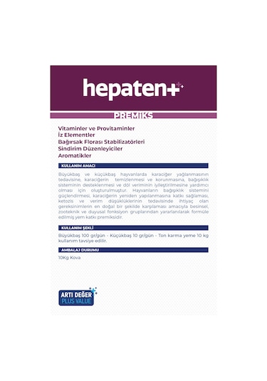Vioment Hepatent 10 Kg -Karaciğer Problemlerinde;Kapsamlı Destek-