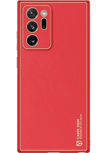 Dux Ducis Sm Galaxy Note 20 Ultra Kilif Yolo Series Premium Arka 119944502 - Renk / Kirmizi