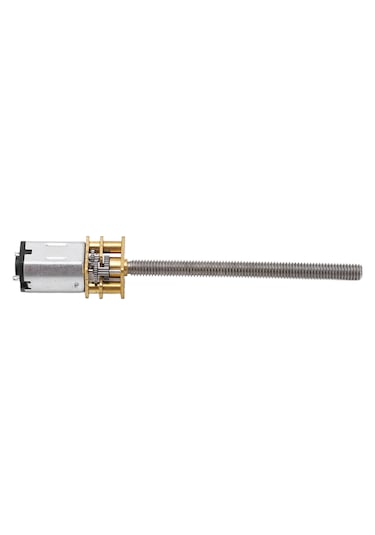 Aubyhe Dc6v 200rpm Yüksek Tork Düşük Gürültüli Redüksiyon Motoru, M4 55mm Mil, Kırmızı Bakır Malzeme, Lifti-oyunlar-uygulamalar İçin