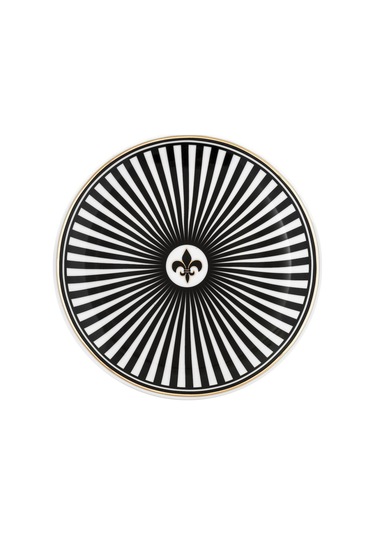 Zm Decor Siyah Aşk Tabak 23 Cm