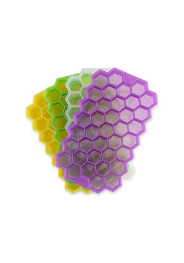 37 Izgara Buz Küpleri Petek Dondurma Makinesi Formu Dıy Kalıp Buzlu Şeker Kalıpları Yoğurt Buz Kutusu Buzdolabı Davranır Dondurucu Yeşil Yeşil