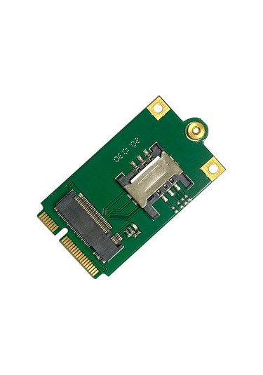 Xurunkeji 4g 5g M.2 - Pcie Adaptörü Ngff - Mini Pci-e Adaptör Kartı Sım Kart Yuvası İle L860-gl Dw5820e Dw5816e Em7455