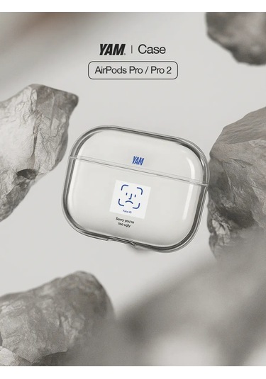 Yamcase Airpods Pro, Pro 2 Şeffaf Kulaklık Kılıfı 229898455 Beyaz