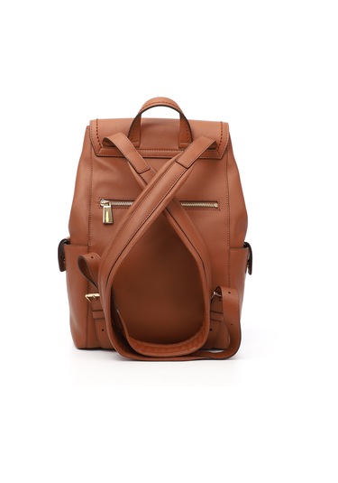 Gönderir Taba Antik Hakiki Deri El Ve Sırt Çantası taba