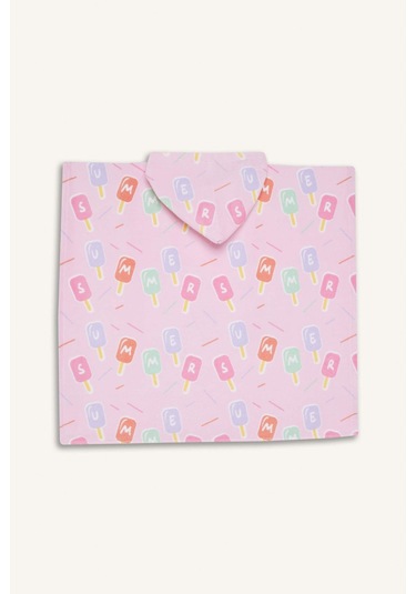 Defacto Kız Çocuk Desenli Pamuklu Panço Havlu E3917a825smpn1 Pembe Defacto Kız Çocuk Desenli Pamuklu Panço Havlu E3917a825smpn1 Pembe