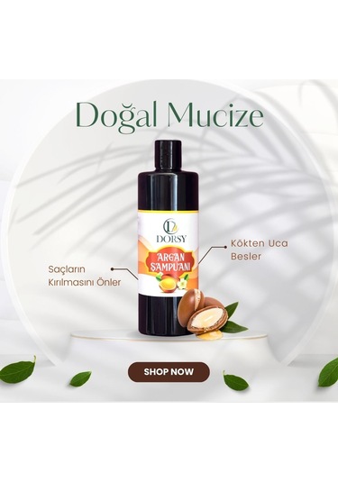Dorsy Argan Şampuanı 400 ML