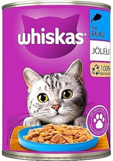 Whiskas Ton Balikli Yetişkin Kedi Konservesi 400 Gr